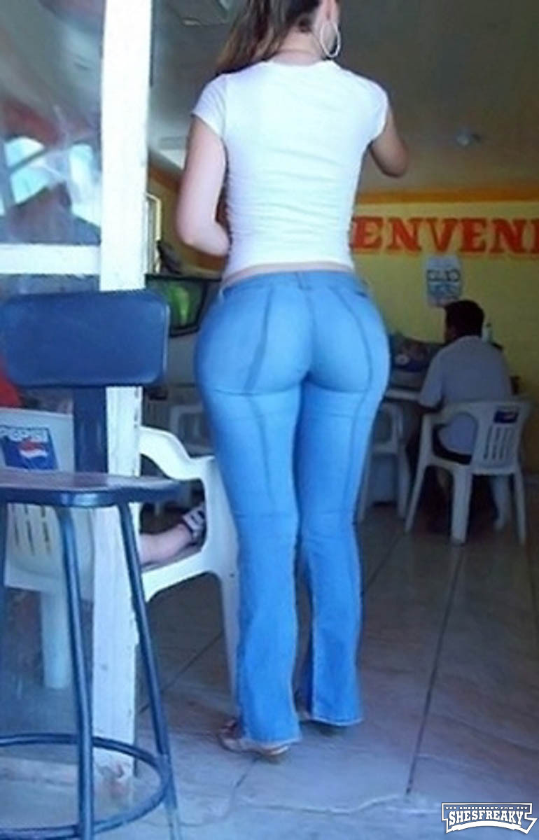 Bbw ass in jeans