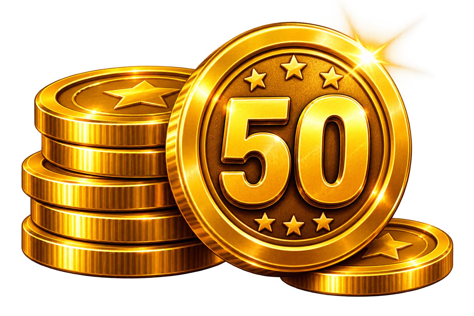 50 Free Tokens